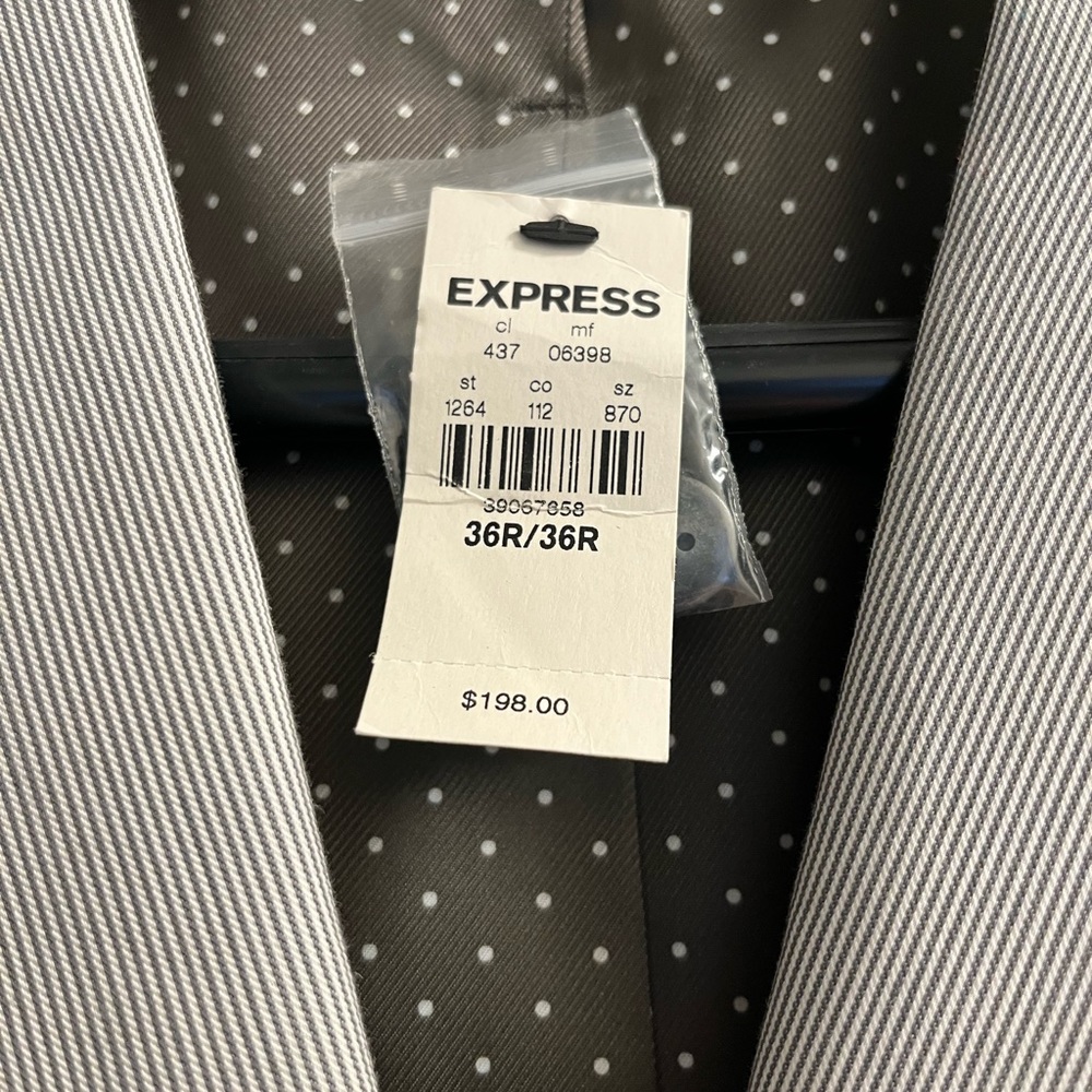 Express suit jacket. Brand new never worn!